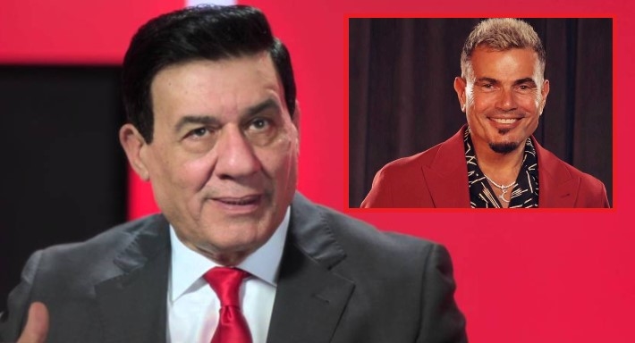 مدحت شلبي وعمرو دياب