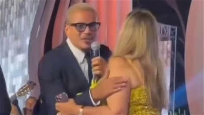 ليلى علوي وعمرو دياب