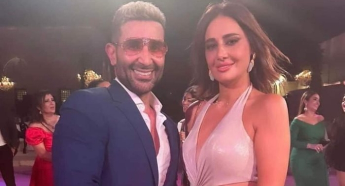 حلا شيحة وأحمد سعد