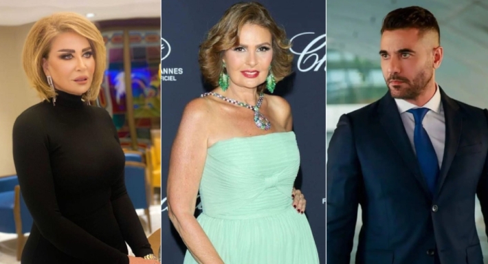 يسرا وأحمد عز وإيناس الدغيدي