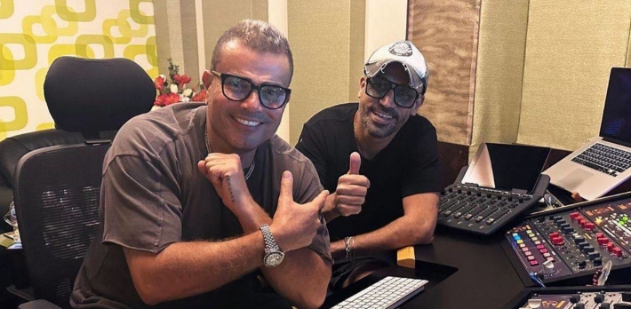 محمد يحيى وعمرو دياب