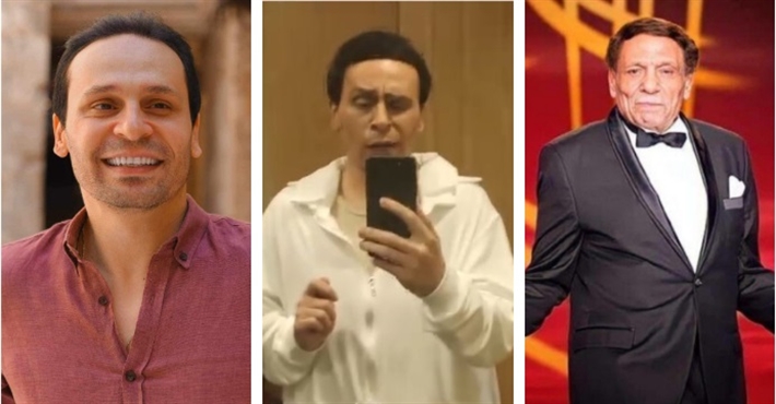 عادل إمام ومحمود العزازي