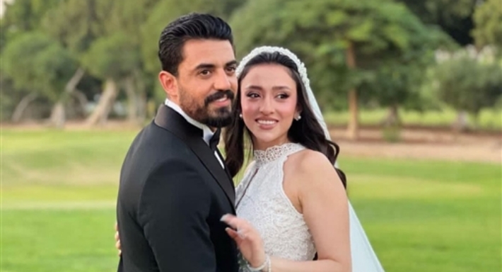 إسلام جمال وزوجته