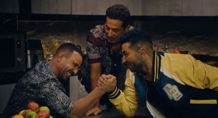 أحمد السقا وأحمد سعد وعمرو سعد