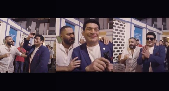 باسم سمرة وتامر حسني