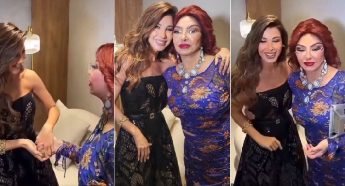 نانسي عجرم ونبيلة عبيد