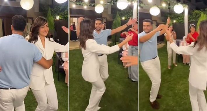 خالد أنور وشقيقته مروة