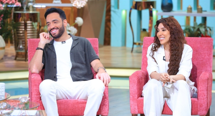 رامي جمال وزوجته