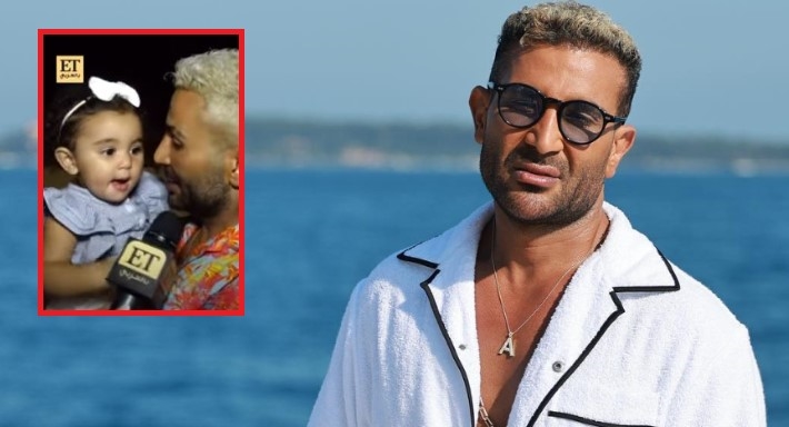 أحمد سعد وابنته مريم