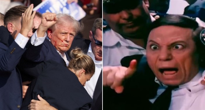 عادل إمام ودونالد ترامب