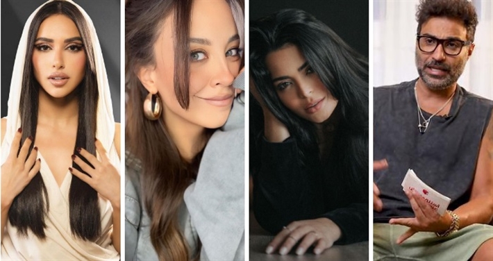 أحمد فهمي وأسماء جلال ومريم الخشت وآية سماحة