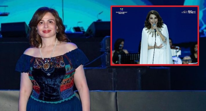 إلهام شاهين وماجدة الرومي