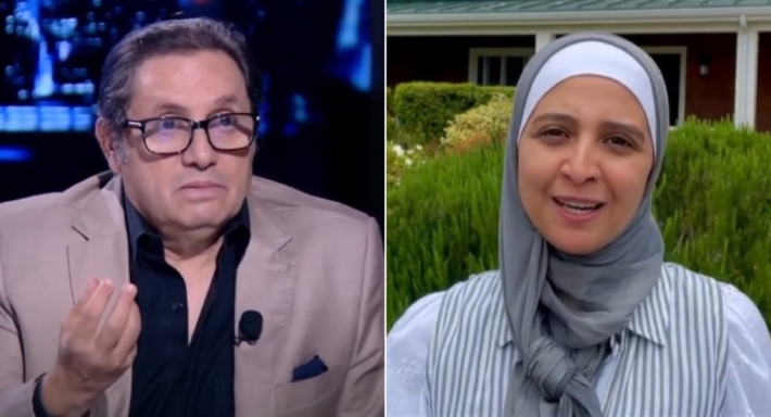 حنان ترك وعادل عوض