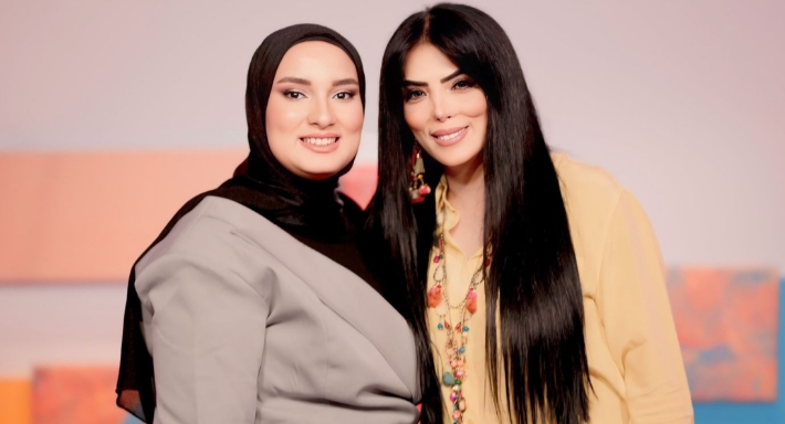 حورية فرغلي مع يارا أحمد