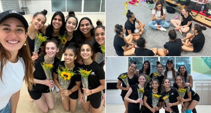 أمينة خليل ومنتخب مصر للجمباز الإيقاعي