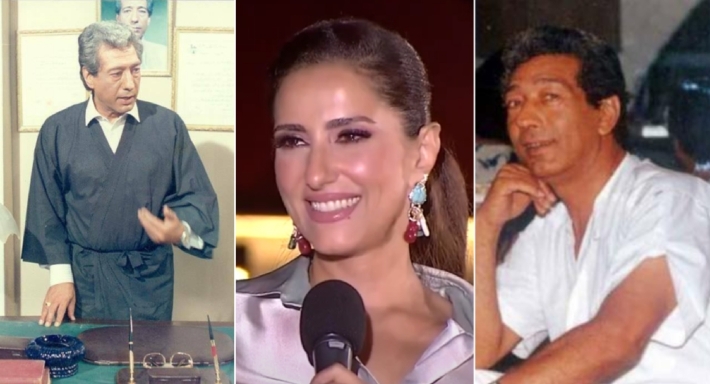 حنان مطاوع وكرم مطاوع وسهير المرشدي