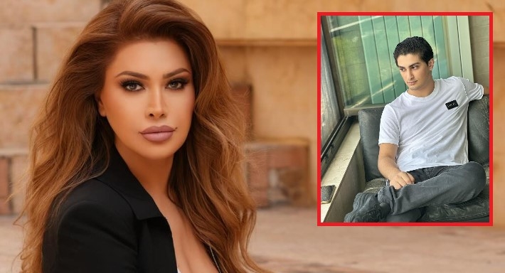 نوال الزغبي وابنها