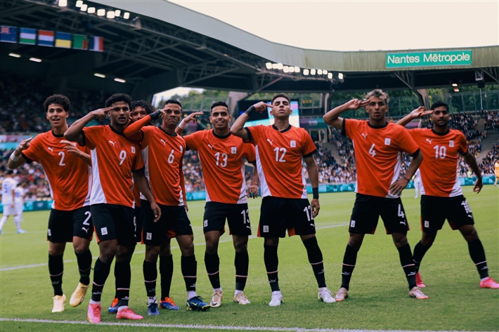 صورة للمنتخب الأوليمبي المصري