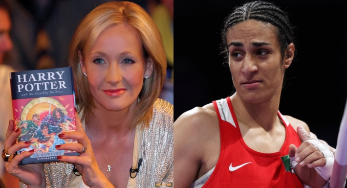 إيمان خليف تقاضي مؤلفة هاري بوتر