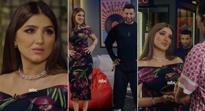 مي عمر وأحمد سعد وعمرو سعد في برنامج بيت السعد