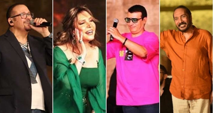 علي الحجار وإيهاب توفيق ونادية مصطفى وهشام عباس