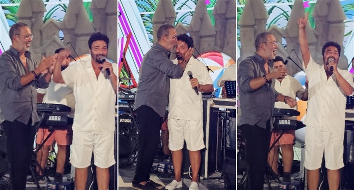 حميد الشاعري ومدحت العدل