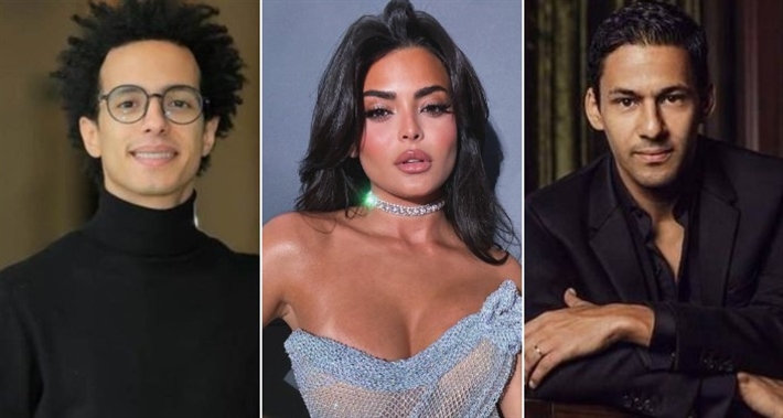 أسماء جلال وعلي قاسم وطه دسوقي