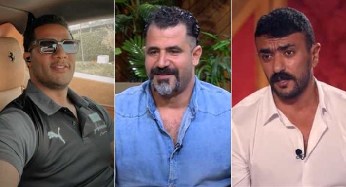 محمود حافظ ومحمد رمضان وأحمد العوضي