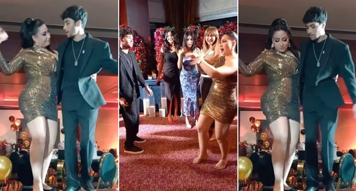 بوسي وابنها