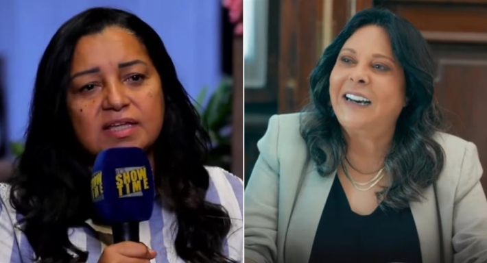 المخرجة شيرين عادل وإسعاد يونس