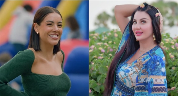 صافيناز وبدرة