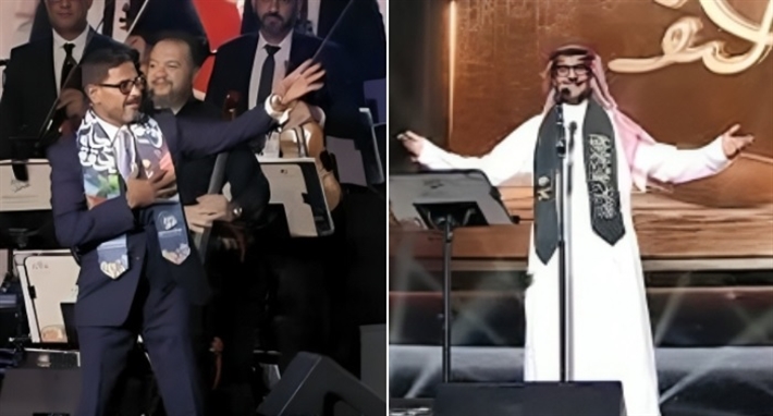 رابح صقر والموسيقار هاني فرحات