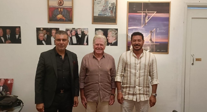 مصطفى شعبان وحسين فهمي وعمرو الليثي