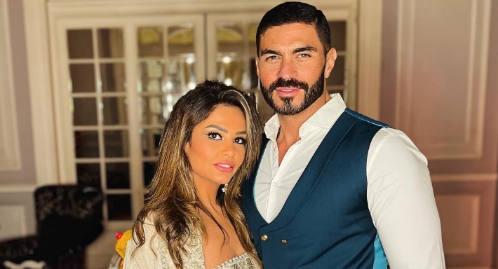 خالد سليم وزوجته