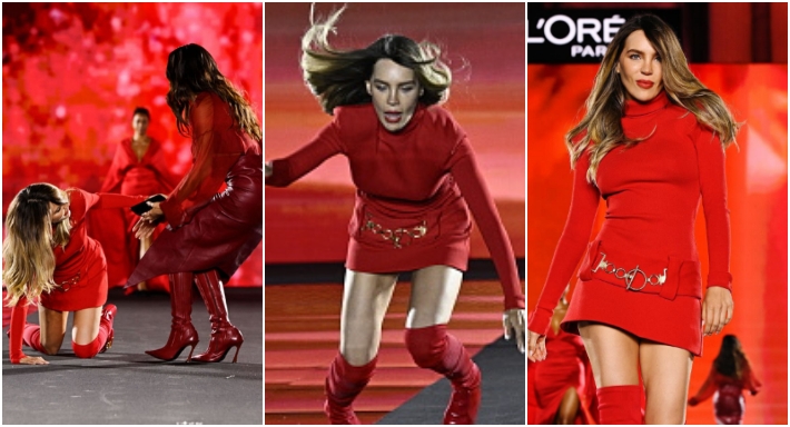 سقوط بيليندا وأنيتا تساعدها