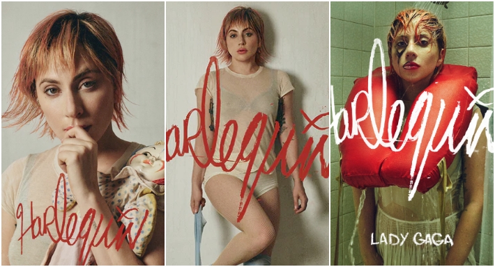 جلسة تصوير ليدي جاجا لألبومها Harlequin