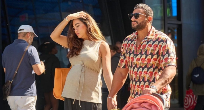 هاجر أحمد وعائلتها