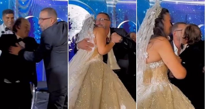 علاء مرسي وابنته وأحمد السق