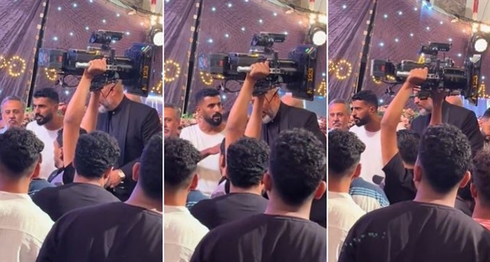 محمد سامي وماجد المصري في كواليس مسلسل إش إش