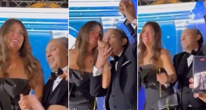 نرمين الفقي وعلاء مرسي