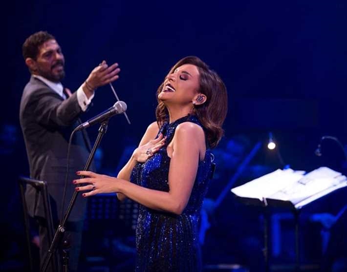 أنغام وهاني فرحات