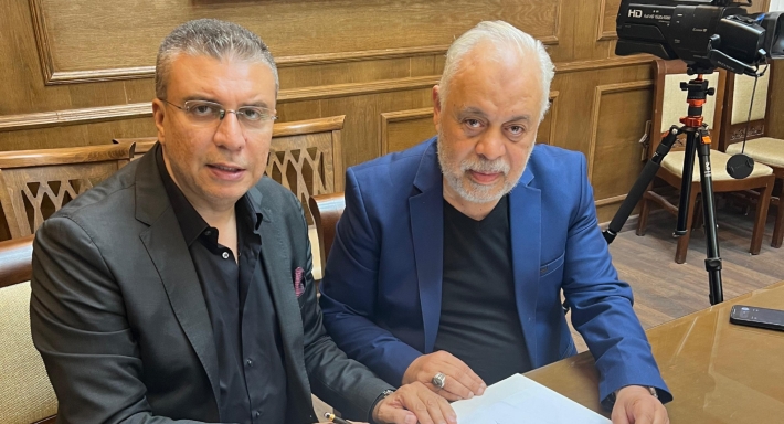 أشرف زكي وعمرو الليثي