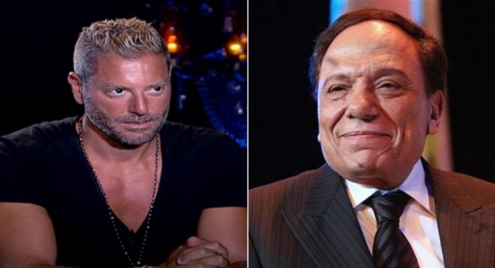 تامر هجرس وعادل إمام