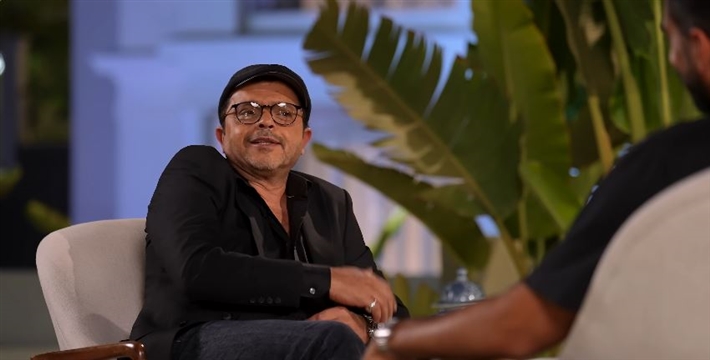 محمد هنيدي مع أنس بوخش