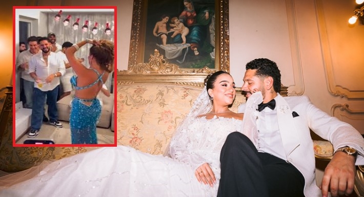 محمود شاهين وزوجته