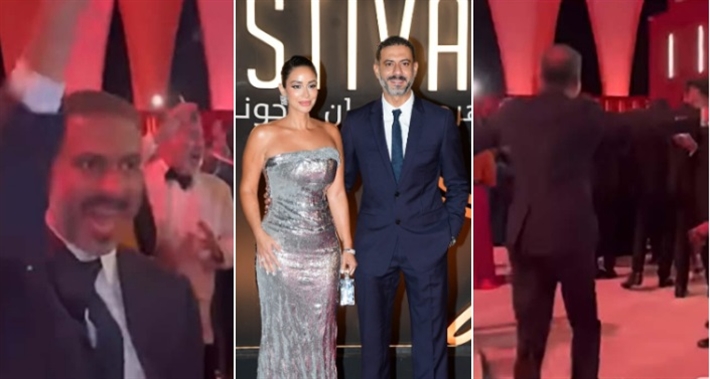 محمد فراج في حفل افتتاح مهرجان الجونة