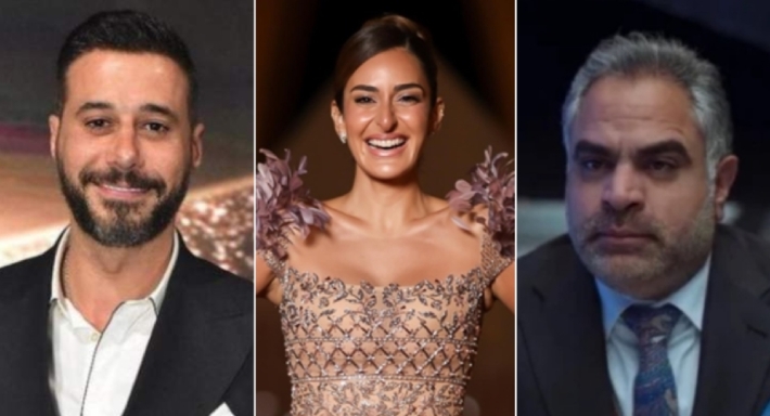 أمينة خليل وأحمد السعدني ومحمد شاهين