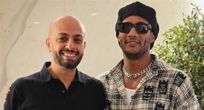 أحمد مراد مع محمد رمضان