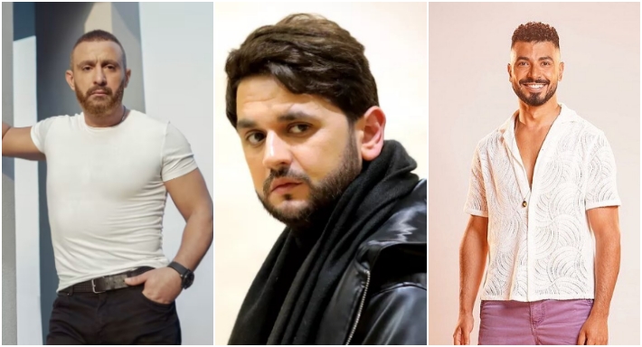 محمد أنور ومصطفى خاطر وأحمد السقا