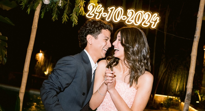 أحمد داش وخطيبته